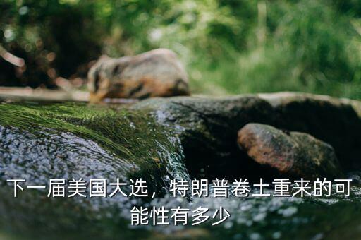 下一屆美國大選，特朗普卷土重來的可能性有多少