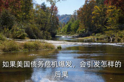 如果美國債務(wù)危機(jī)爆發(fā)，會引發(fā)怎樣的后果