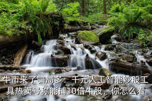 牛市來了騙局多：千元人工智能炒股工具熱賣號稱能捕10倍牛股，你怎么看