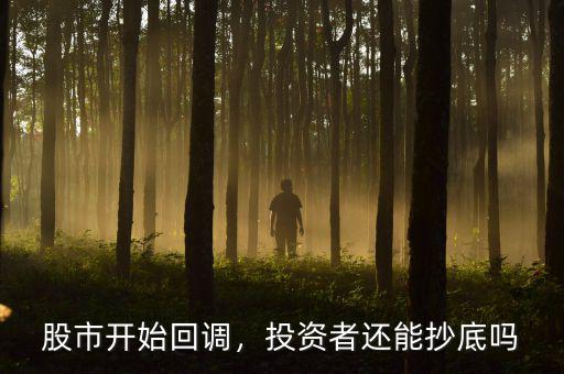 股市開始回調(diào)，投資者還能抄底嗎