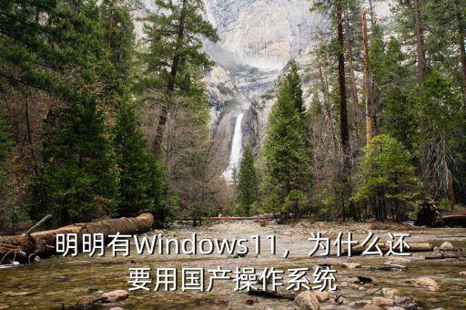 明明有Windows11，為什么還要用國產(chǎn)操作系統(tǒng)