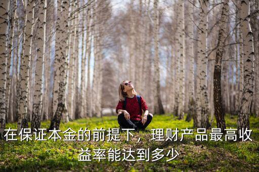 在保證本金的前提下，理財(cái)產(chǎn)品最高收益率能達(dá)到多少