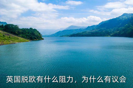 英國脫歐有什么阻力，為什么有議會