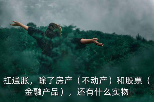 扛通脹，除了房產(chǎn)（不動產(chǎn)）和股票（金融產(chǎn)品），還有什么實物