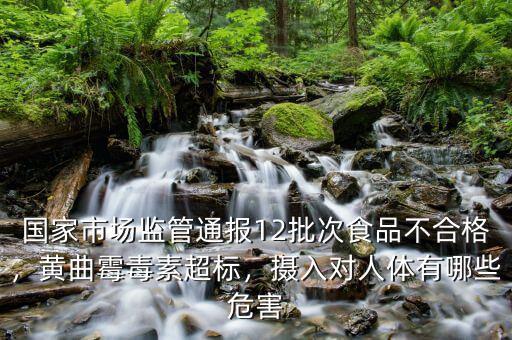 國(guó)家市場(chǎng)監(jiān)管通報(bào)12批次食品不合格，黃曲霉毒素超標(biāo)，攝入對(duì)人體有哪些危害
