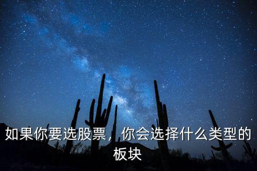 如果你要選股票，你會(huì)選擇什么類型的板塊