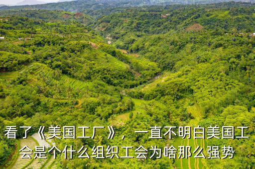 看了《美國(guó)工廠》，一直不明白美國(guó)工會(huì)是個(gè)什么組織工會(huì)為啥那么強(qiáng)勢(shì)