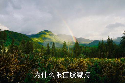 什么是限售股減持，為什么限售股減持
