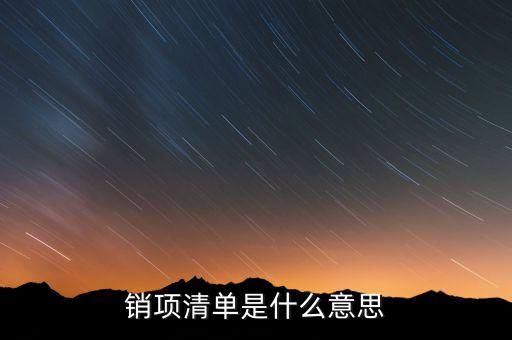 增值稅報(bào)稅清單是什么意思，發(fā)票清單是什么