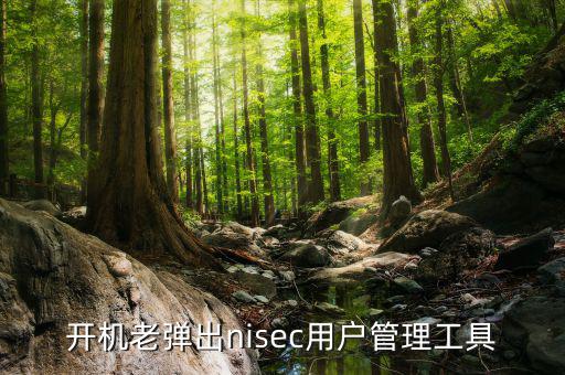 開(kāi)機(jī)老彈出nisec用戶管理工具