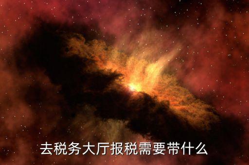 北京地稅大廳申報需要帶什么，請問報地稅要帶什么資料