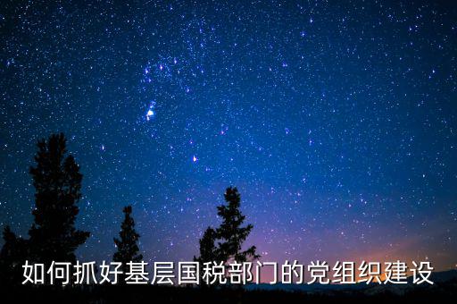 國稅基層建設(shè)是什么，基層建設(shè)是指什么
