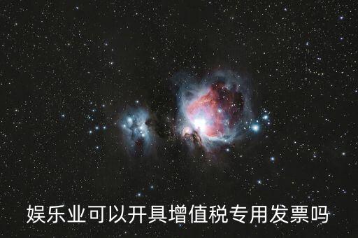 什么是娛樂業(yè)發(fā)票，娛樂業(yè)增值稅發(fā)票有幾種