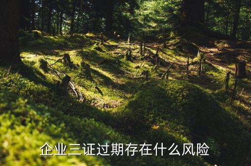 三證過期存在什么風(fēng)險(xiǎn)，超市工商執(zhí)照年檢供貨商三證過期夠不夠罰款