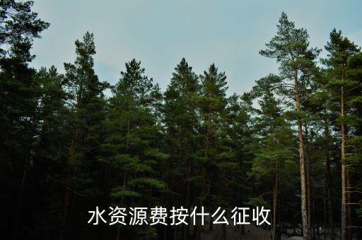 水資源稅實(shí)行什么征收，水資源費(fèi)按什么征收
