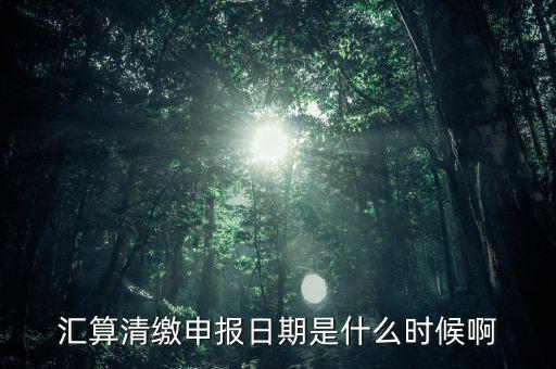 江西省匯算清繳什么時(shí)候開(kāi)始，所得稅匯算清繳的時(shí)間一般是在什么時(shí)候呢是每年都必須要做嗎