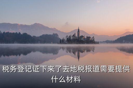 國地稅報道需要什么，地稅報道需要什么材料2016最新的