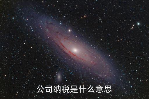 企業(yè)納稅是指什么，企業(yè)交稅是什么意思