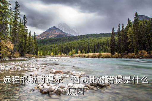 國(guó)稅一窗式比對(duì)是什么，稅務(wù)系統(tǒng)一窗式比對(duì)是怎么回事