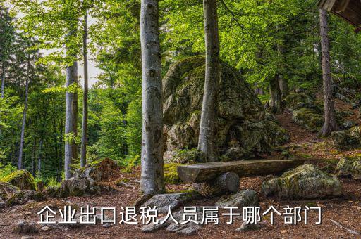 出口退稅是什么部門的，出口退稅屬于哪個(gè)政府部門管理