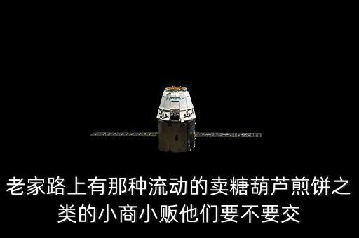 老家路上有那種流動(dòng)的賣(mài)糖葫蘆煎餅之類(lèi)的小商小販他們要不要交