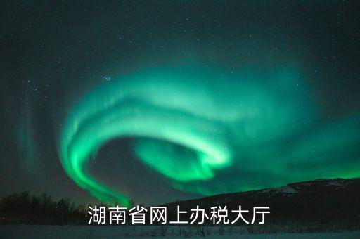 湖南網(wǎng)上報稅是在什么網(wǎng)站，湖南地稅網(wǎng)上申報系統(tǒng)