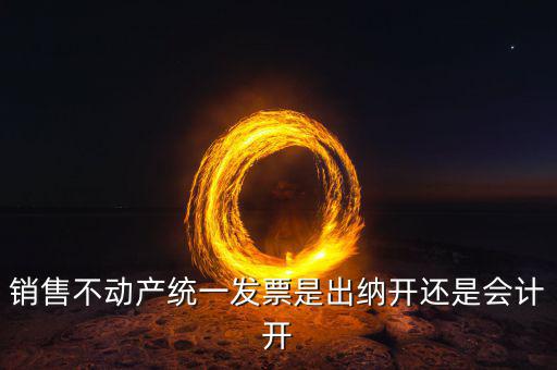 買不動(dòng)產(chǎn)開什么票，銷售不動(dòng)產(chǎn)統(tǒng)一發(fā)票是出納開還是會(huì)計(jì)開