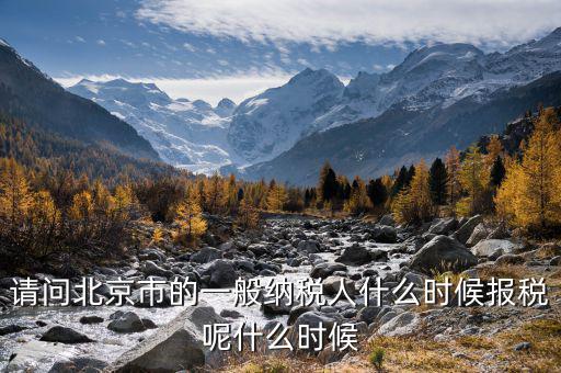 北京稅控最遲什么時(shí)候抄報(bào)，抄稅報(bào)稅時(shí)間