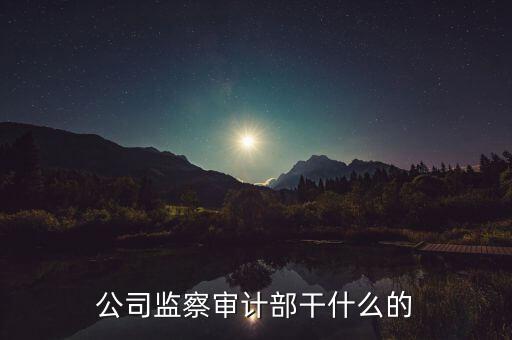 督察內(nèi)審是干什么的，質(zhì)量監(jiān)督和內(nèi)審有哪些區(qū)別
