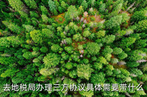 地稅辦理三方協(xié)議需要什么資料，去地稅局辦理三方協(xié)議具體需要帶什么