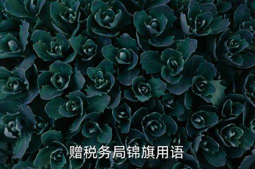 贈送稅務所錦旗寫什么，贈稅務局錦旗用語