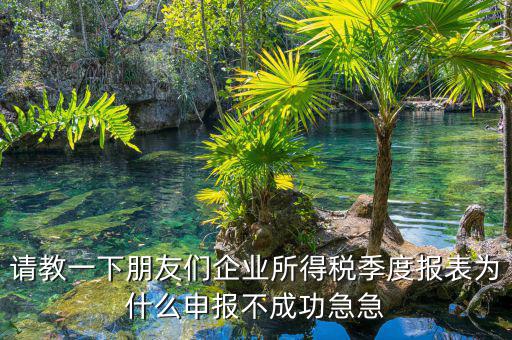 江蘇國稅三季度為什么申報不了，國稅網(wǎng)上季度申報表申報失敗怎樣回事