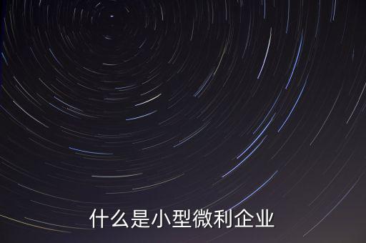 什么是小型微利，什么是小型微利企業(yè)收入從業(yè)人員其它條件