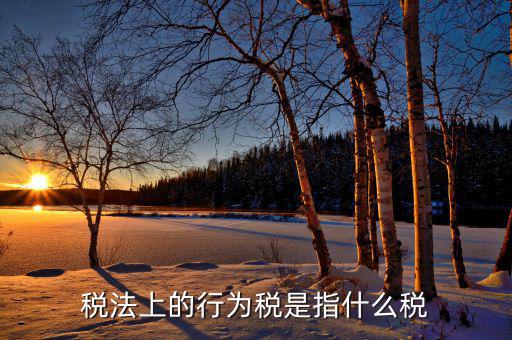 稅法什么稅，什么叫稅法