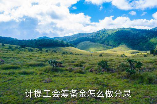 工會籌備金是什么科目，工會籌備金屬于什么會計科目