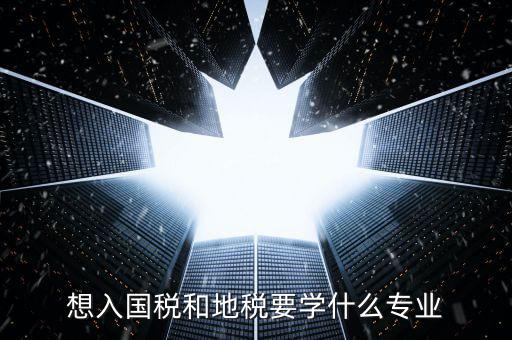 國地稅窗口人員學(xué)習(xí)什么，想入國稅和地稅要學(xué)什么專業(yè)