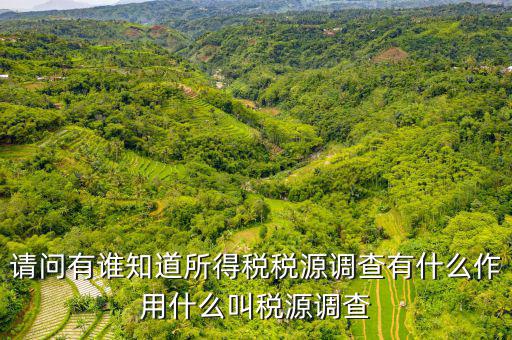 稅收調(diào)查有什么用，登錄用戶無權(quán)訪問任務(wù)2015年度全國稅收調(diào)查是什么意思