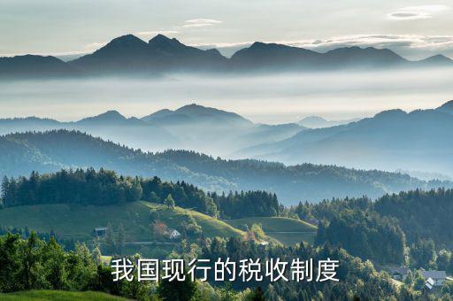 中國的稅收制度是什么，中國的稅收制度是什么