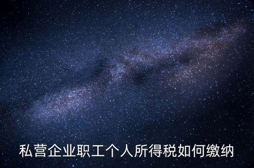 公司如何交個(gè)人所得稅，公司給員工發(fā)工資應(yīng)該怎么繳納個(gè)稅啊比如