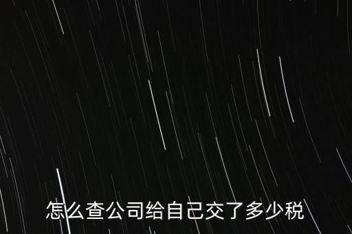 如何查公司的繳稅，現(xiàn)在查公司是否交納稅怎樣查