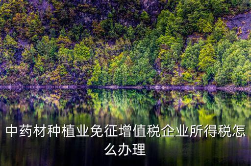 代開(kāi)的免稅中藥材如何抵扣，中藥材進(jìn)項(xiàng)抵扣