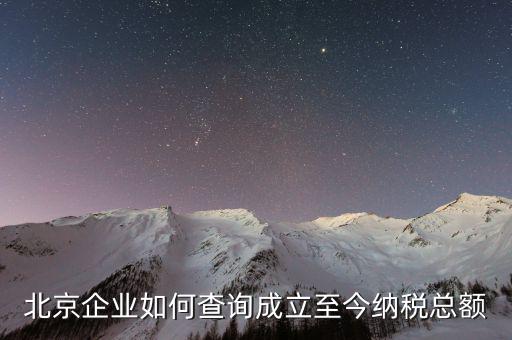 北京如何查詢(xún)公司的納稅等級(jí)，在國(guó)稅局要查一個(gè)公司的納稅情況怎么查