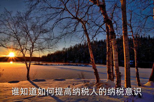 如何提高稅收服務意識，國稅分局如何強化服務意識