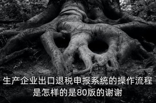 如何出口退稅系統(tǒng)，出口退稅需要什么資料