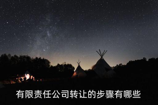 有限責任公司轉(zhuǎn)讓的步驟有哪些