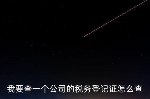 如何查企業(yè)的稅收記錄，想查一個(gè)公司的稅費(fèi)情況怎么查