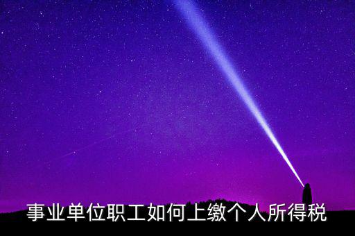 事業(yè)單位如何補(bǔ)繳個(gè)稅，事業(yè)單位補(bǔ)發(fā)工資個(gè)人所得稅如何繳納