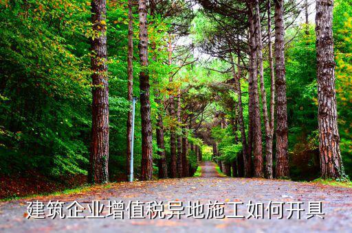 外地施工 單位如何開(kāi)票，建筑施工企業(yè)出省施工稅票問(wèn)題怎么開(kāi)據(jù)