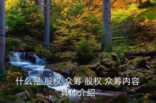 股權眾籌方案怎么寫,-2眾籌是否屬于私募股權互聯(lián)網(wǎng)化?