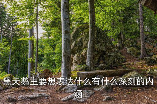 黑天鵝書說(shuō)的是什么，黑天鵝主要想表達(dá)什么有什么深刻的內(nèi)涵